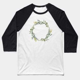 Green wreath Baseball T-Shirt